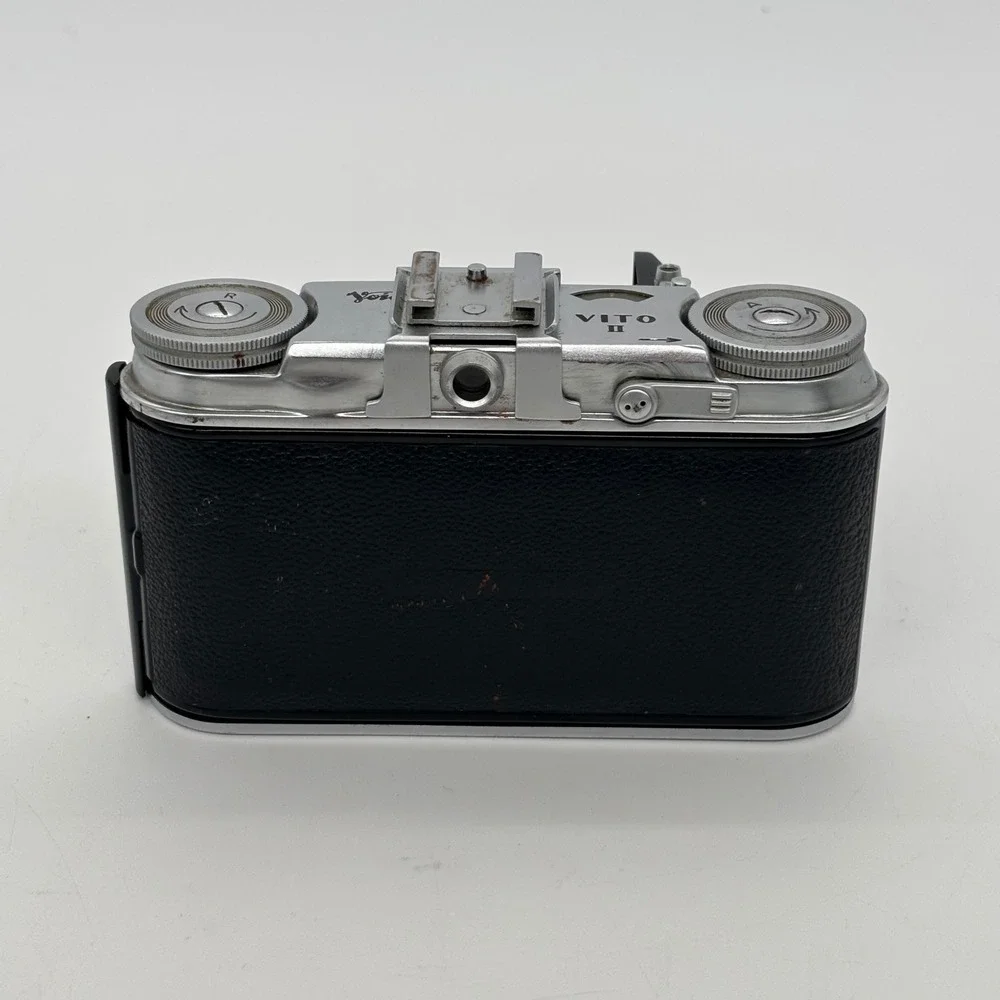 Voigtlander Vito II Folding 35mm Film Camera Color-Skopar 50mm f/3.5 Prontor-SV